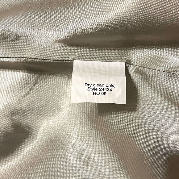 J. Crew Blazer Womens sz 2 Gray 100% Wool Jacket Gold Crest Buttons - Picture 7 of 7